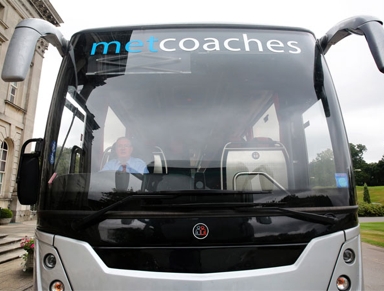 Front of coach