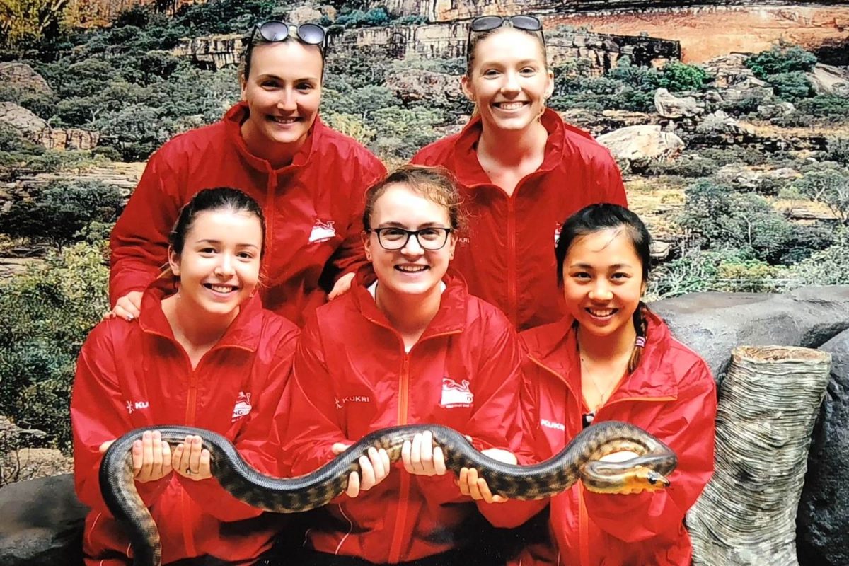 Denise with English Table Tennis Women's Team