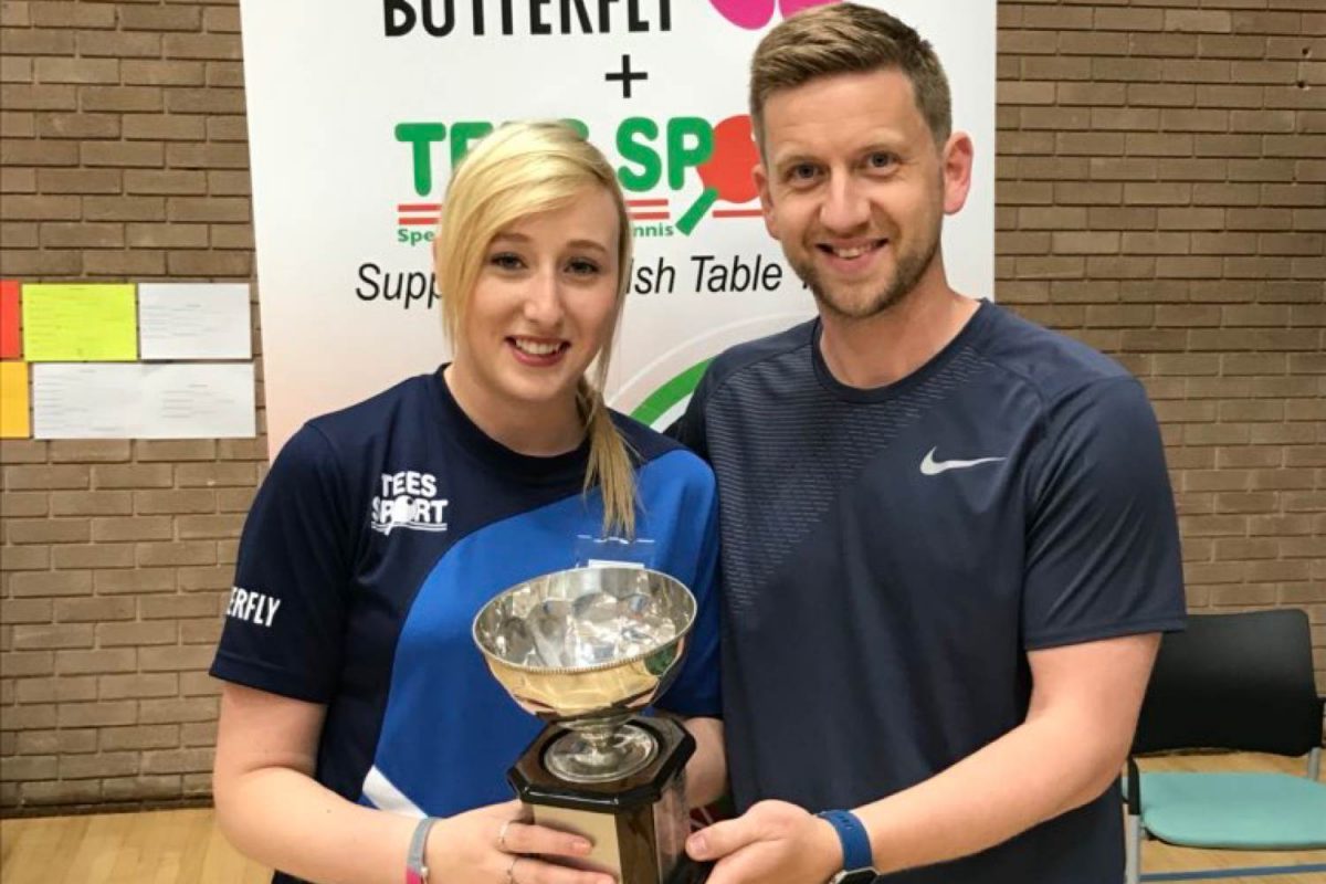 Charlotte with trophy