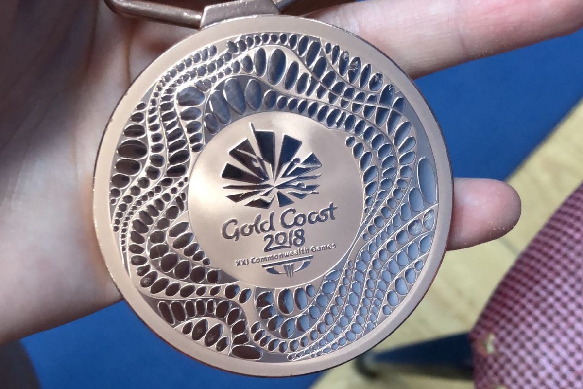 Denise Payet bronze medal