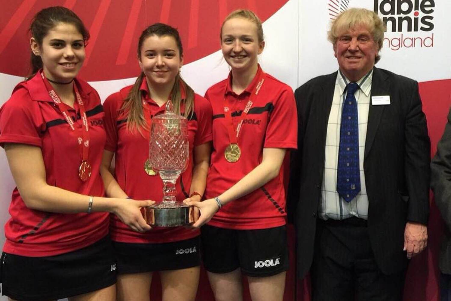 Junior British League Table Tennis Champions MET Coaches