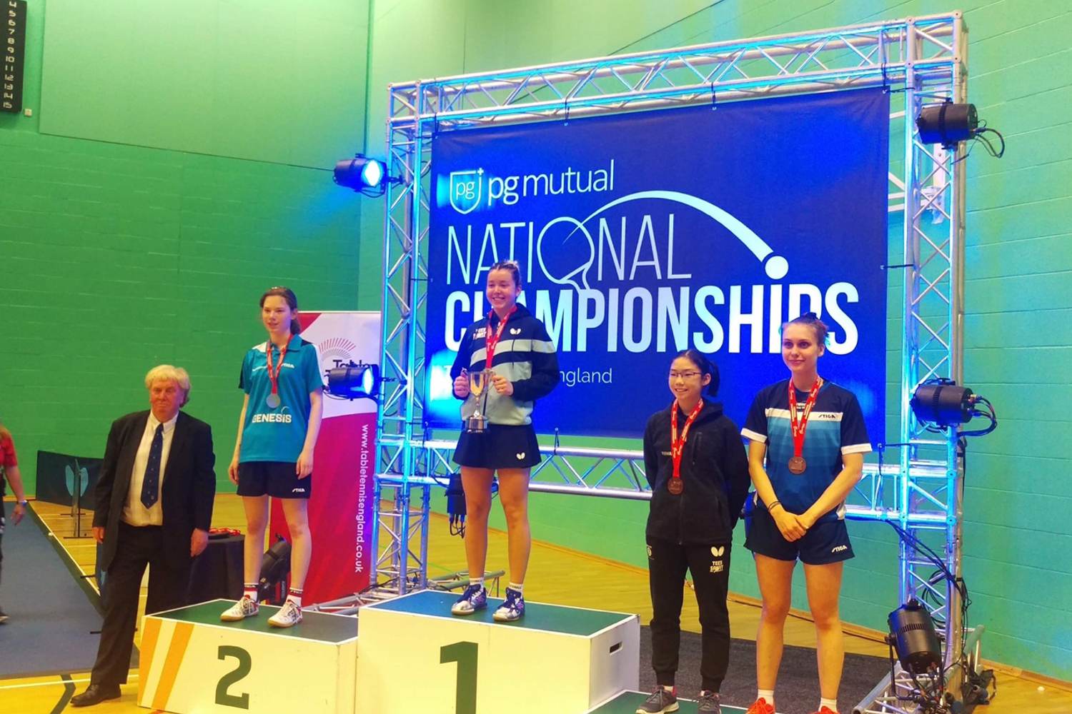 Denise Payet winning national singles